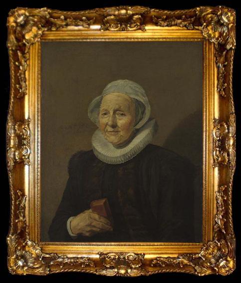 framed  Frans Hals An Old Lady, ta009-2